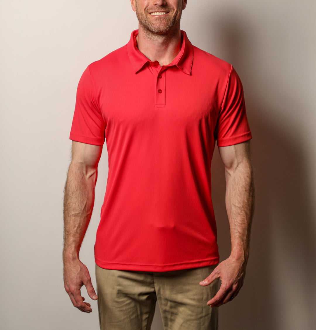 Men's Polyester Sun Protection Golf Shirt, UPF 50+ - Rayward Apparel