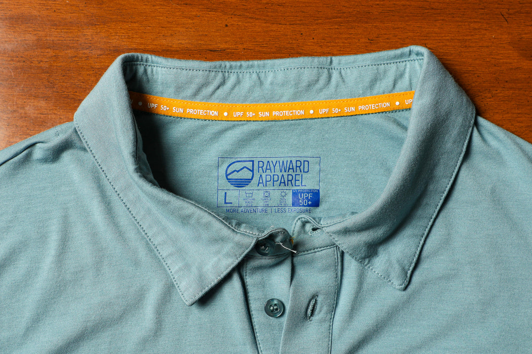 Men's Bamboo Golf Shirt UPF 50+, Fairview Collection - Rayward Apparel