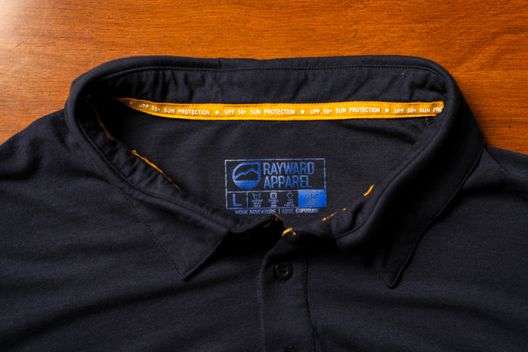 Men's Bamboo Golf Shirt UPF 50+, Fairview Collection
