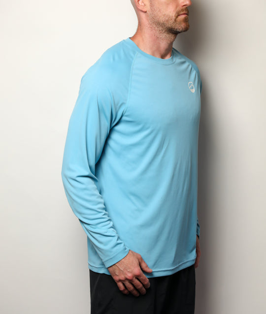 Men's Shoreline Lightweight Long Sleeve Sun Shirt UPF 50+ - Rayward Apparel
