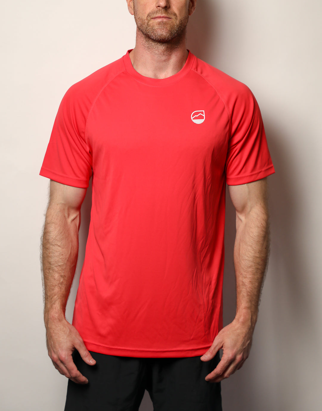 Men's Shoreline Lightweight Sun Shirt UPF 50+ XL / Scarlet Red